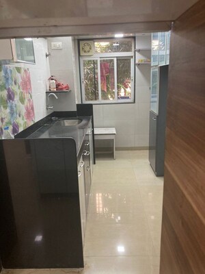 Kitchen in 1 BHK Apartment at Lalani Valentine Apartment, Malad East – for Sale