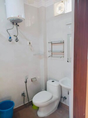 Bathroom in 1 RK Builder Floor at Saket – for Rent