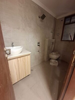 Bathroom in 3 BHK Builder Floor at Saket – for Rent