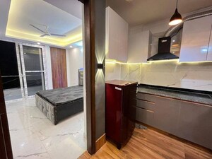 Kitchen in 2 BHK Builder Floor at Saket – for Rent