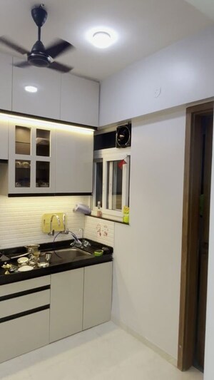 Kitchen in 2 BHK Apartment at Majestique Marbella Phase 1, Kharadi – for Rent