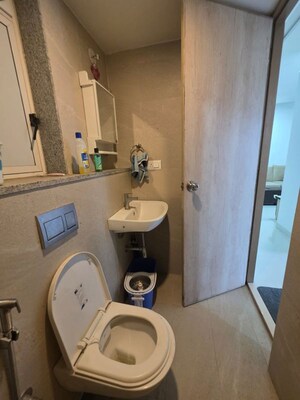 Bathroom in 1 BHK Apartment at Lodha Upper Thane, Anjur – for Rent