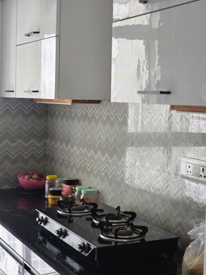 Kitchen in 1 BHK Apartment at Lodha Upper Thane, Anjur – for Rent