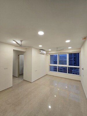 Living Room in 2 BHK Apartment at Group Satellite Elegance, Goregaon East – for Rent