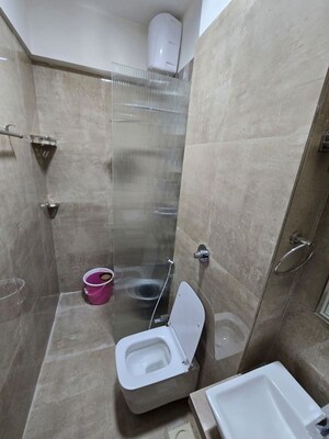 Bathroom in 2 BHK Apartment at Group Satellite Elegance, Goregaon East – for Rent