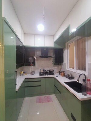 Kitchen in 3 BHK Apartment at Praneeth Pranav Jaitra, Miyapur – for Rent