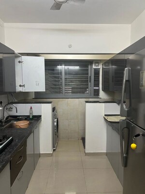 Kitchen in 3 BHK Apartment at Amanora Future Towers, Hadapsar – for Rent