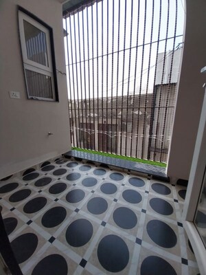 Balcony in 3 BHK Builder Floor at Greater Kailash I – for Rent