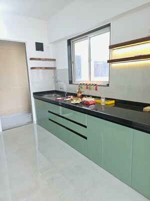 Kitchen in 2 BHK Apartment at Aaiji Crystal, Tingre Nagar – for Rent