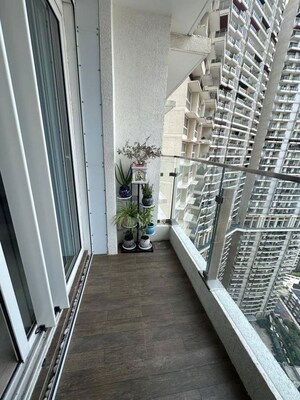 Balcony in 2 BHK Apartment at L&T Crescent Bay T2, Parel – for Sale