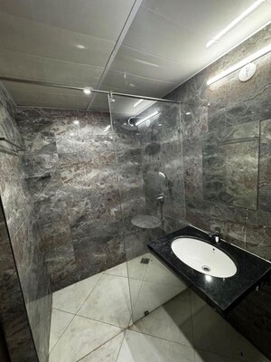 Bathroom in 3 BHK Apartment at Sumadhura The Olympus, Financial District – for Rent