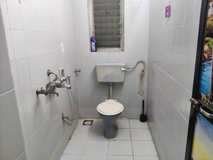 Bathroom in 2 BHK Apartment at Shailesh Tower Nerul, Nerul Sector 19a – for Rent