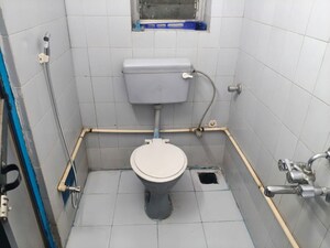 Bathroom in 2 BHK Apartment at Shailesh Tower Nerul, Nerul Sector 19a – for Rent