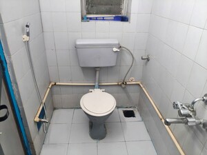 Bathroom in 2 BHK Apartment at Shailesh Tower Nerul, Nerul Sector 19a – for Rent