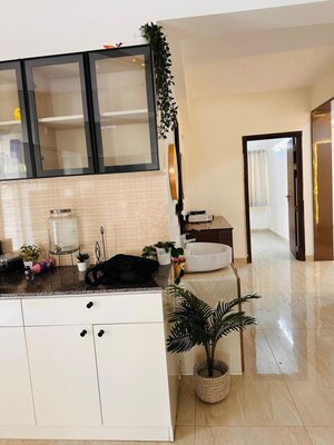 Living Room in 3 BHK Apartment at Lakshmi Cadillac, Kondapur – for Rent