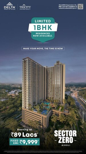 2 BHK Apartment – Exterior View View at Delta Aveon City, Rabale - for Sale