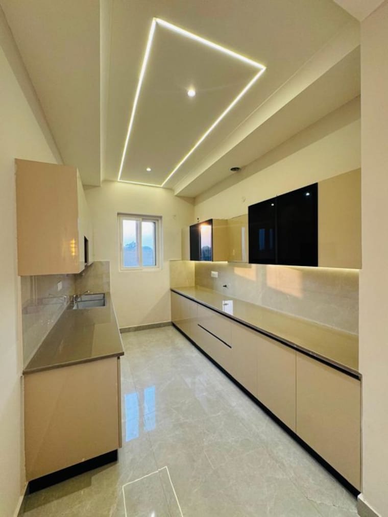 Kitchen, shri-northview-avenue 3 Bedroom 1300 Sq.Ft. Villa In Dyalpur Zirakpur 10773700