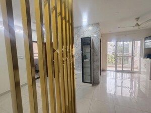 Balcony in 3 BHK Apartment at Ramky One Harmony, Pragathi Nagar – for Rent