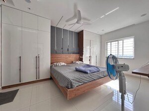 Bedroom in 3 BHK Apartment at Sumadhura The Olympus, Financial District – for Rent