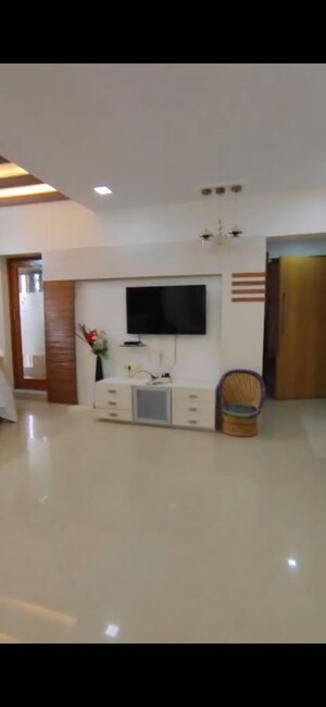 Living Room in 3 BHK Apartment at Anmol Towers, Goregaon West – for Rent