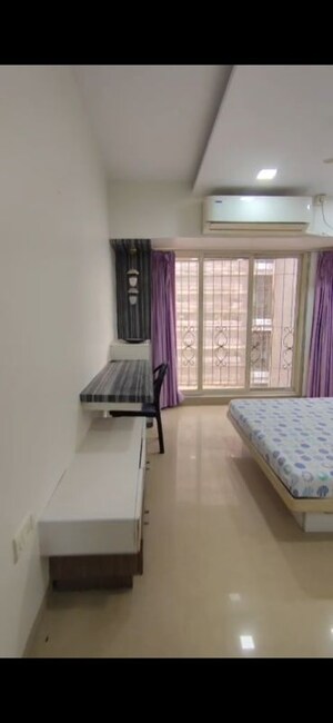 Bedroom in 3 BHK Apartment at Anmol Towers, Goregaon West – for Rent