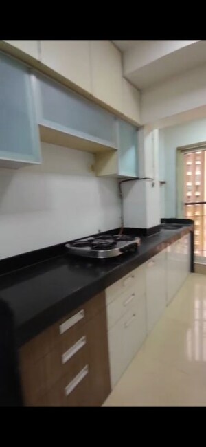 Kitchen in 3 BHK Apartment at Anmol Towers, Goregaon West – for Rent