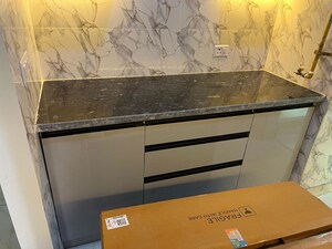 Kitchen in 3.5 BHK Apartment at Prateek Grand City, Siddharth Vihar – for Rent