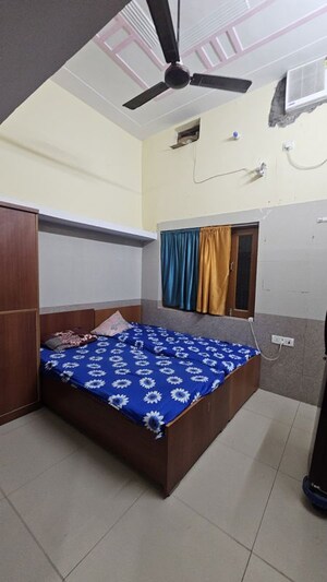 Bedroom in 1 RK Independent House at Vishesh Khand, Gomti Nagar – for Rent