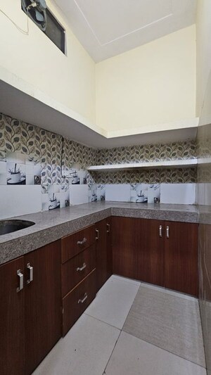 Kitchen in 1 RK Independent House at Vishesh Khand, Gomti Nagar – for Rent
