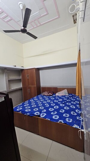Bedroom in 1 RK Independent House at Vishesh Khand, Gomti Nagar – for Rent