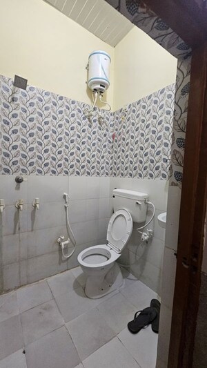 Bathroom in 1 RK Independent House at Vishesh Khand, Gomti Nagar – for Rent