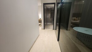 Building Lobby in 3 BHK Apartment at Oberoi Elysian Tower A, Goregaon East – for Sale