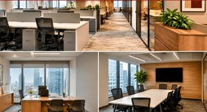 Team Area in  Office Space at Classic Pentagon, Chakala – for Rent