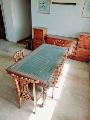 Bedroom in 4 BHK Apartment at Prahlad Nagar – for Rent