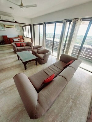 Team Area in 4 BHK Apartment at Prahlad Nagar – for Rent