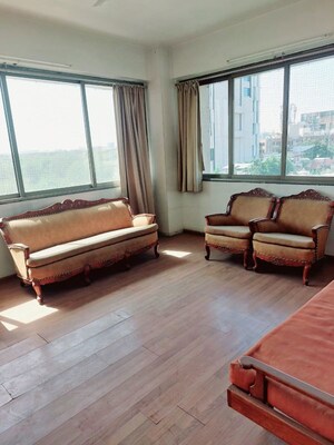 Bedroom in 4 BHK Apartment at Prahlad Nagar – for Rent