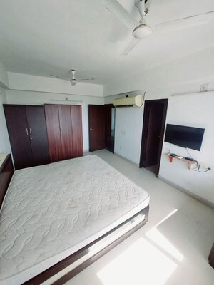 Bedroom in 4 BHK Apartment at Prahlad Nagar – for Rent