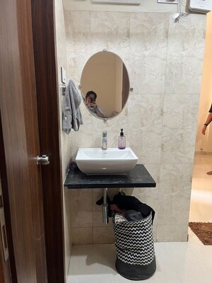 Bathroom in 1 BHK Apartment at Kohinoor Tinsel County, Hinjewadi – for Rent