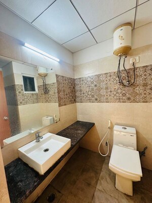 Team Area in 1 RK Apartment at Paramount Golf Foreste Apartments, Zeta I Greater Noida – for Rent