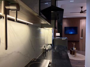 Kitchen in 1 BHK Builder Floor at Saket – for Rent