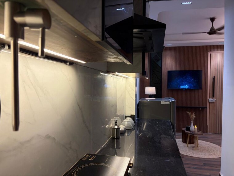 Kitchen, saket 1 Bedroom 600 Sq.Ft. Builder Floor In Saket Delhi 10773984