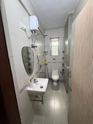 Bathroom in 2 BHK Apartment at Turner Road – for Rent