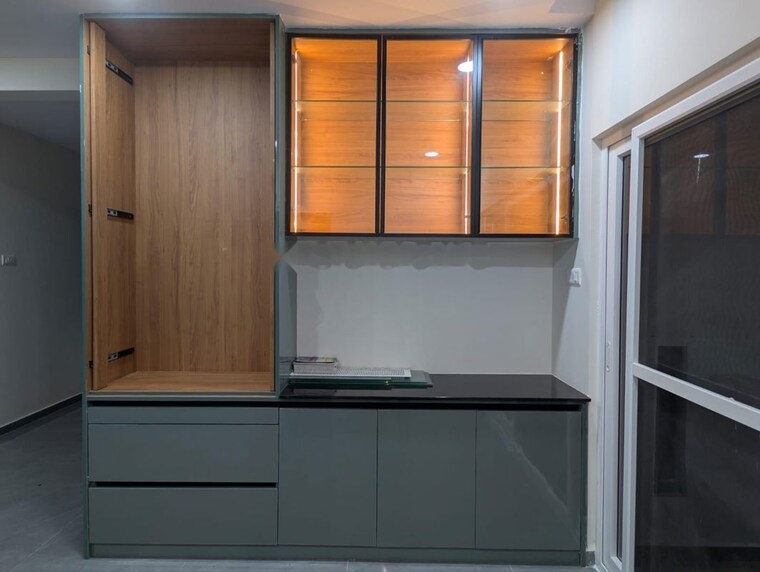Kitchen, eipl-the-tamarind 3 Bedroom 2625 Sq.Ft. Apartment In Neknampur Hyderabad 10774015