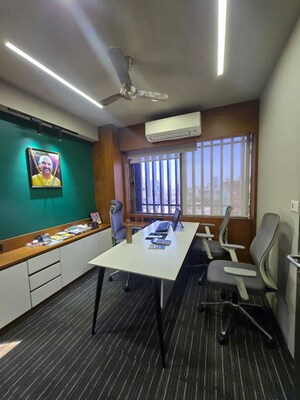 Team Area in  Office Space at Binori B Square 3, Bodakdev – for Rent