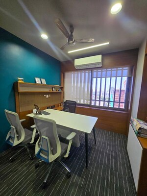 Team Area in  Office Space at Binori B Square 3, Bodakdev – for Rent