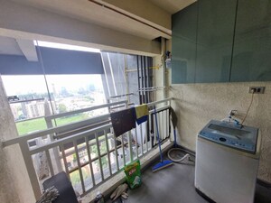 Balcony in 3 BHK Apartment at Bramhacorp The Collection, Kalyani Nagar – for Rent