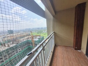 Balcony in 3 BHK Apartment at Bramhacorp The Collection, Kalyani Nagar – for Rent