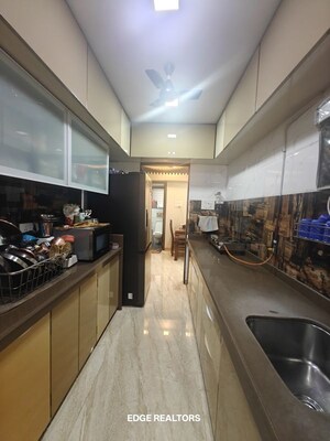 Kitchen in 3 BHK Apartment at Tilak Nagar – for Sale