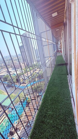 Balcony in 3 BHK Apartment at Goregaon West – for Rent