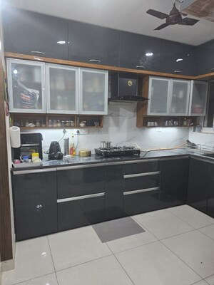 Kitchen in 3 BHK Apartment at My Home Tridasa, Tellapur – for Rent